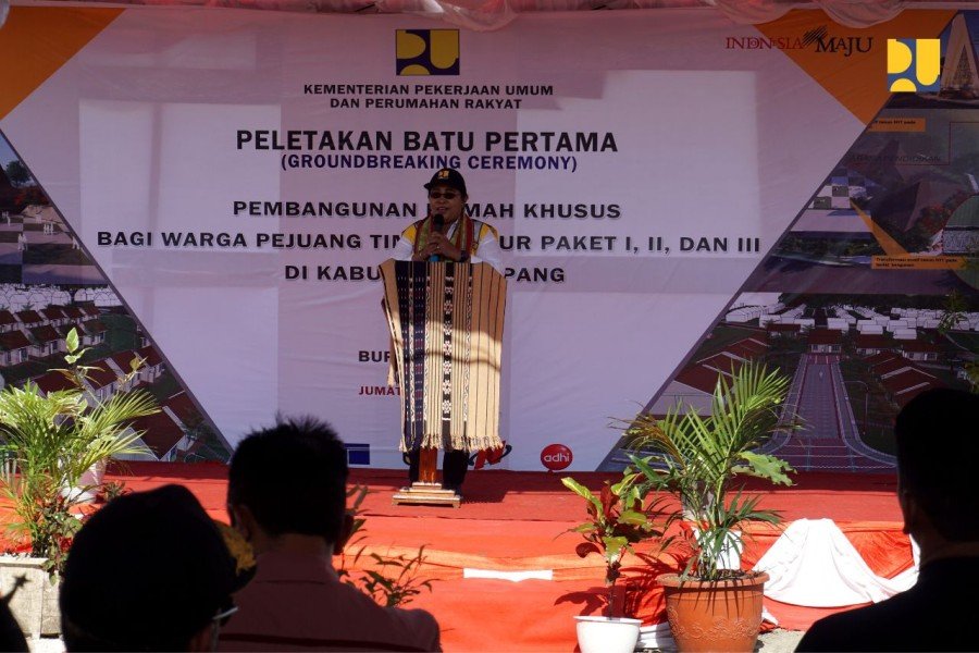 Kementerian PUPR 2 100 Unit Rumah Bagi Pejuang Eks Timor Timur Di