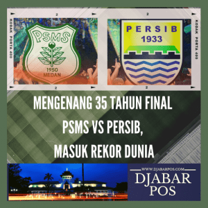 Mengenang 35 Tahun Final PSMS vs Persib, Masuk Rekor Dunia