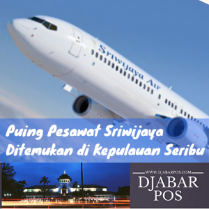 Puing Pesawat Sriwijaya Ditemukan di Kepulauan Seribu