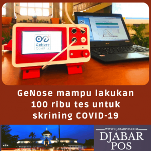 GeNose mampu lakukan 100 ribu tes untuk skrining COVID-19