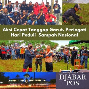 Aksi Cepat Tanggap Garut. Peringati Hari Peduli Sampah Nasional