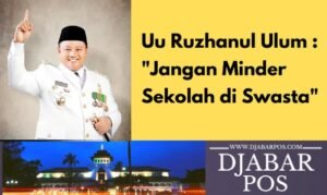 Uu Ruzhanul Ulum : “Jangan Minder Sekolah di Swasta”