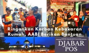Ringankan Korban Kebakaran Rumah, AABI Berikan Bantuan