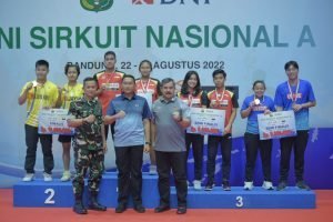 Wakapolda Jabar Tutup Kejuaran Bulutangkis BNI Sirkuit Nasional A Tahun 2022