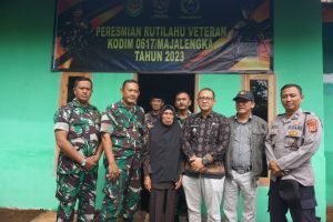 Kodim 0617/Majalengka Rehab Rumah Veteran