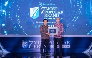 Bank bjb Raih Penghargaan Most Popular Brand Of The Year dari Jawa Pos
