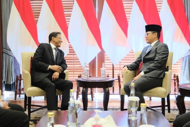 Menlu Sugiono Terima Kunjungan Perpisahan Dubes Mauritania