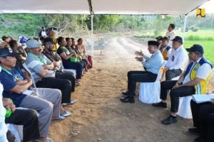 Menteri PU: Rehabilitasi Irigasi Pengga Perkuat Distribusi Air Petani Lombok Tengah