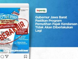 Pemutihan Pajak Kendaraan Jabar Berakhir